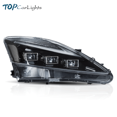 LED Projector Headlights For 2006-2014 Lexus IS250 IS350 ISF W/Sequential Signal - Picture 2 of 15