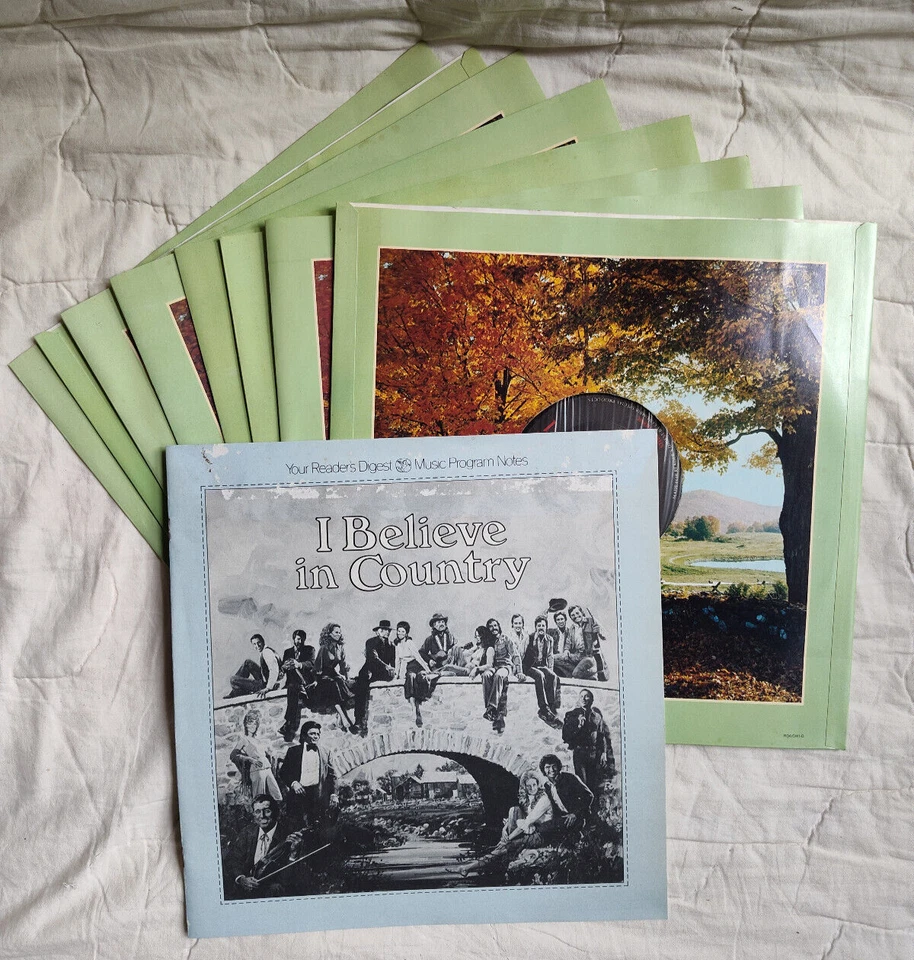 I BELIEVE IN COUNTRY ~A COLUMBIA MUSIC TREASURY~BOX SET Of  8 VINYL  LP** [EX]  - Image 4 of 4