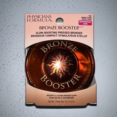 Physicians Formula Bronze Booster Medium To Dark Glow Boosting 1135 NEW