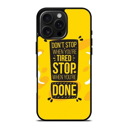 Anti scratch Cover For Samsung A15 A16 S23 S24 S25 Ultra FE saying Dont Stop art - 第 5/25 張圖片