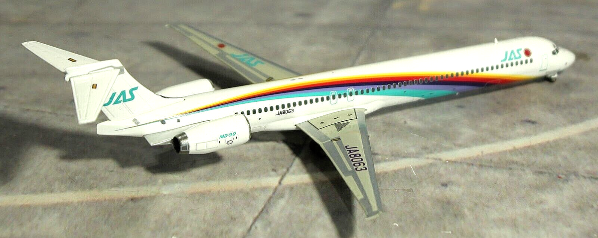 JetX McDonnell Douglas MD90 Japan Air System (JAS) 1:200 Scale