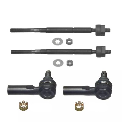 4 Pc Front Left Driver Right Passenger Inner Outer Tie Rod Ends Toyota T100 2Wd