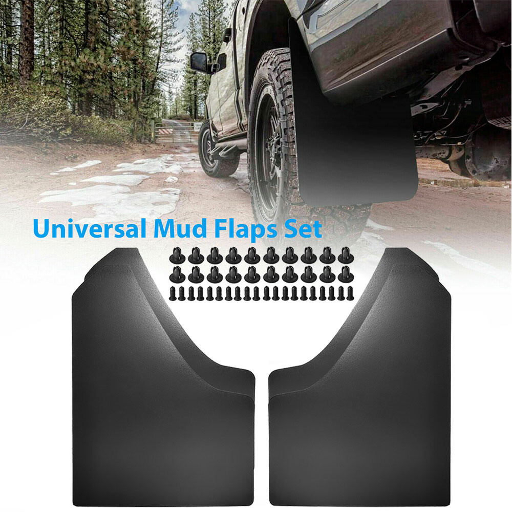 4-PCS Universal Front Rear Car Mud Flaps Splash Guards Auto Accessories