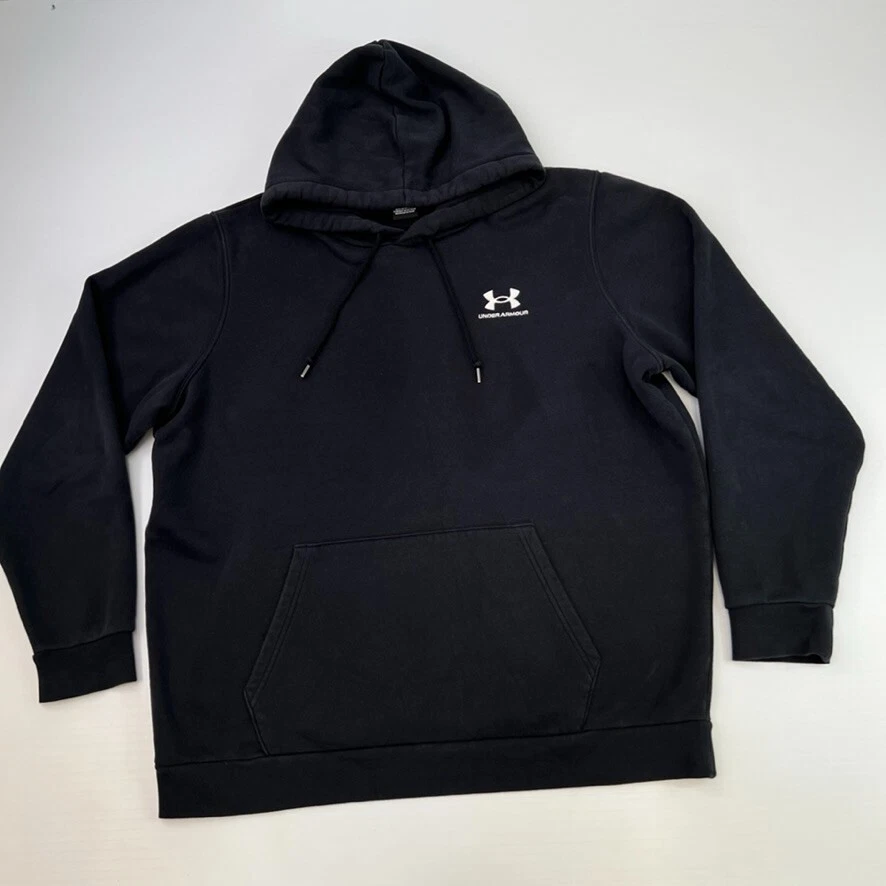 Under Armour Hoodie Mens Extra Large Long Sleeve Black Sweatshirt Pocket  Cruise | eBay