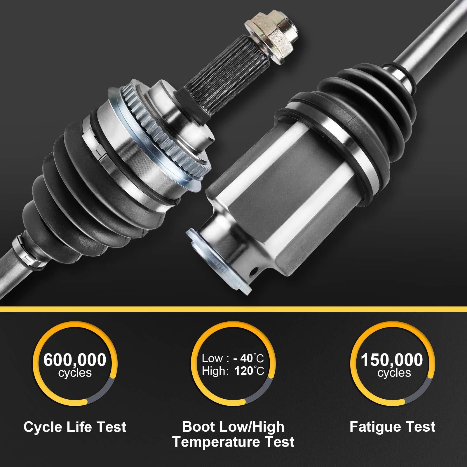 CV Axle Assembly Front RH for Dodge Nitro 20072011 Jeep Liberty 2008