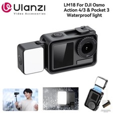 Ulanzi LM18 IPX5 Waterproof LED Video Fill Light 5600K for DJI Osmo Action