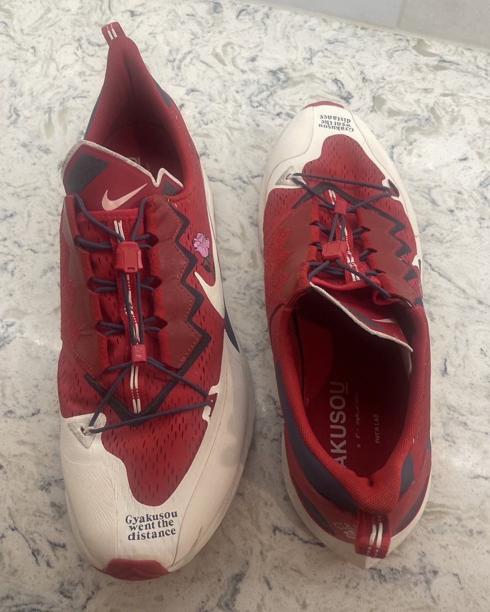 NIKE UNDERCOVER GYAKUSOU Went The Distance PEGASUS 36 RED White