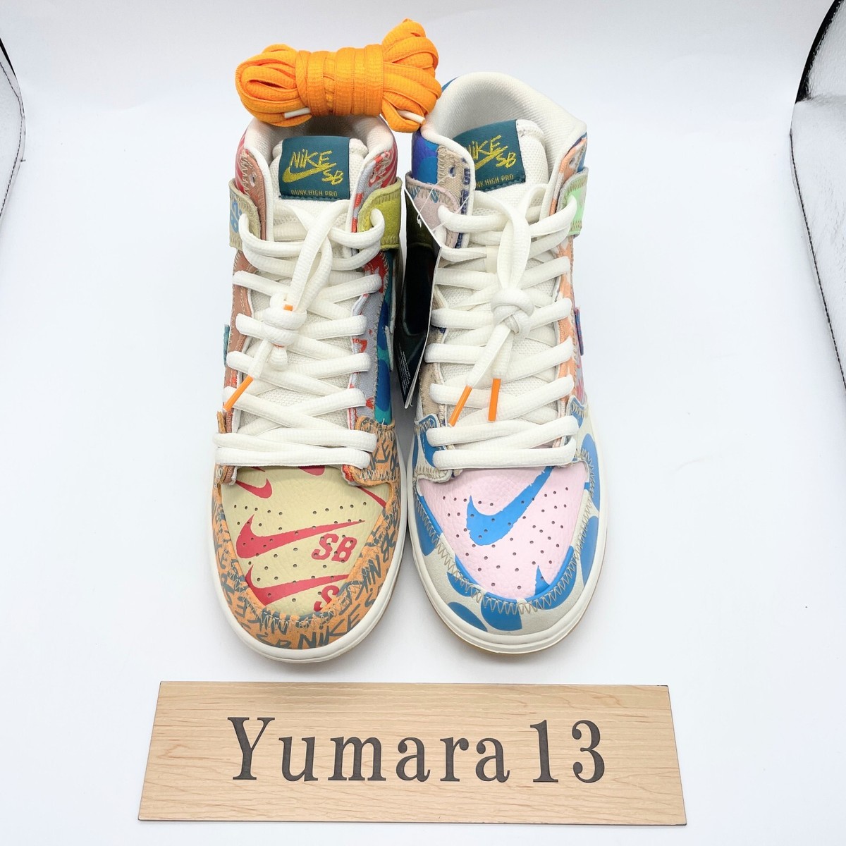 スニーカー Nike SB Dunk High Thomas Campbell What the Dunk Thomas Campbell x Nike SB Dunk High 