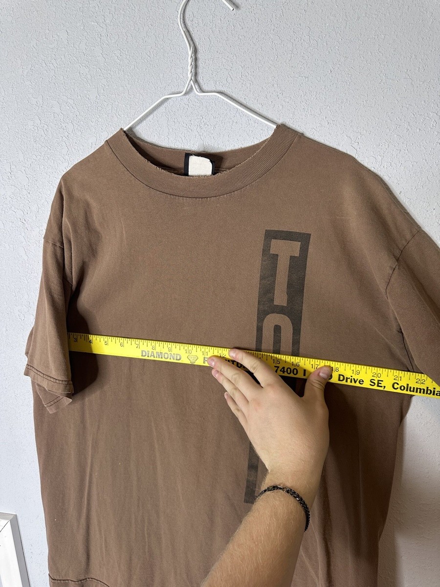 Vintage 90s Tool Band T-shirt Spiral Definition Brown Size Vintage 90s Tool Band T-shirt Spiral Definition Brown Size