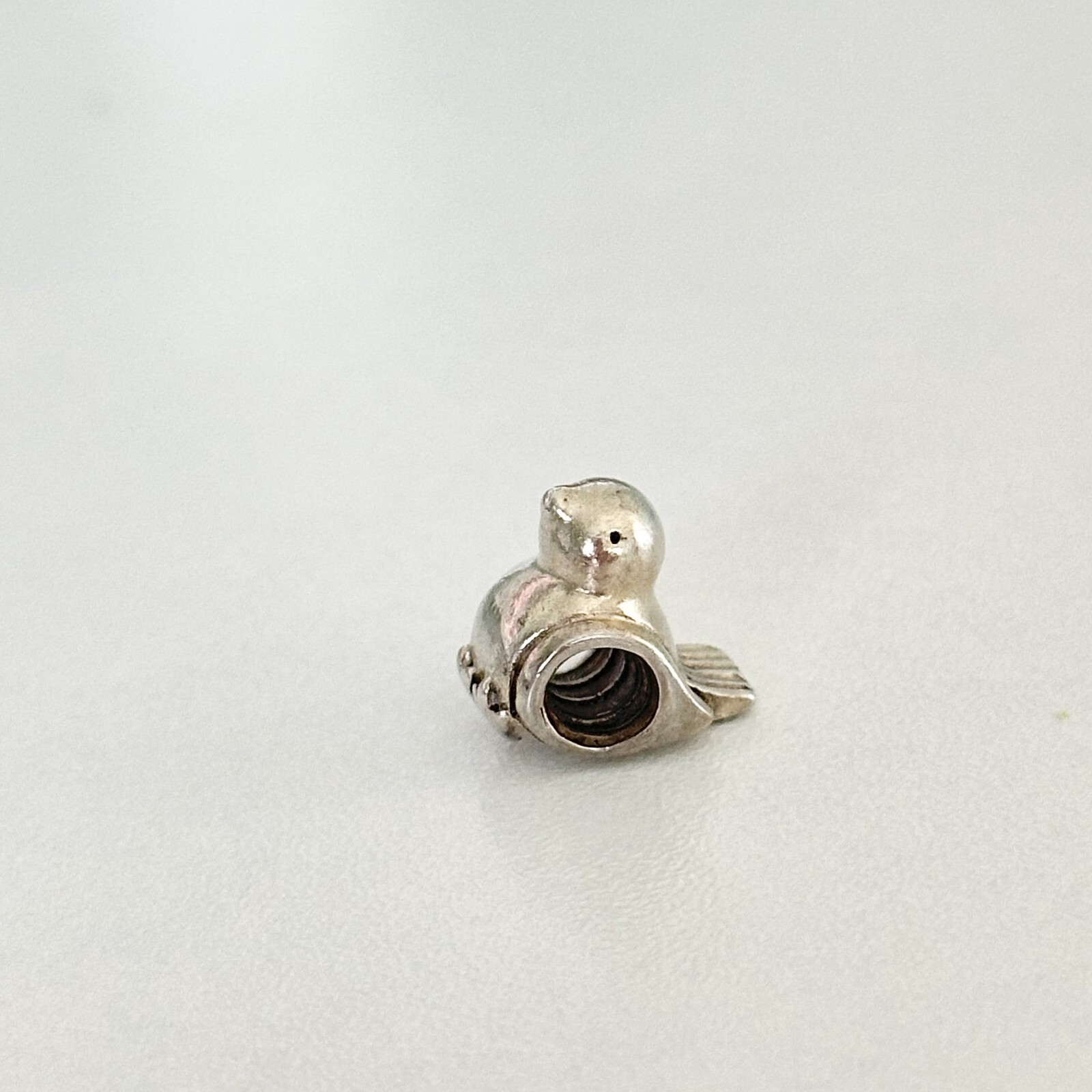 Pandora 925 Sterling Silver Happy Little Bird Animal Retired Bead Charm