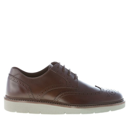 HOGAN men shoes Dark brown leather 