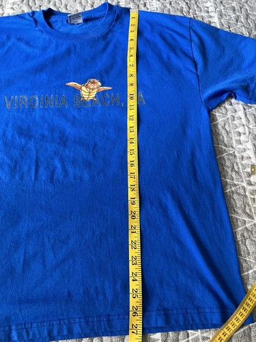 MiamiT’s Men’s L Virginia Beach, VA Turtle T-Shirt - Picture 6 of 6