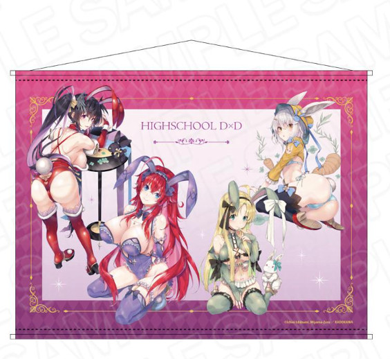 High School DxD Lingerie Bunny ver. B2 Tapestry 2024 japan Anime