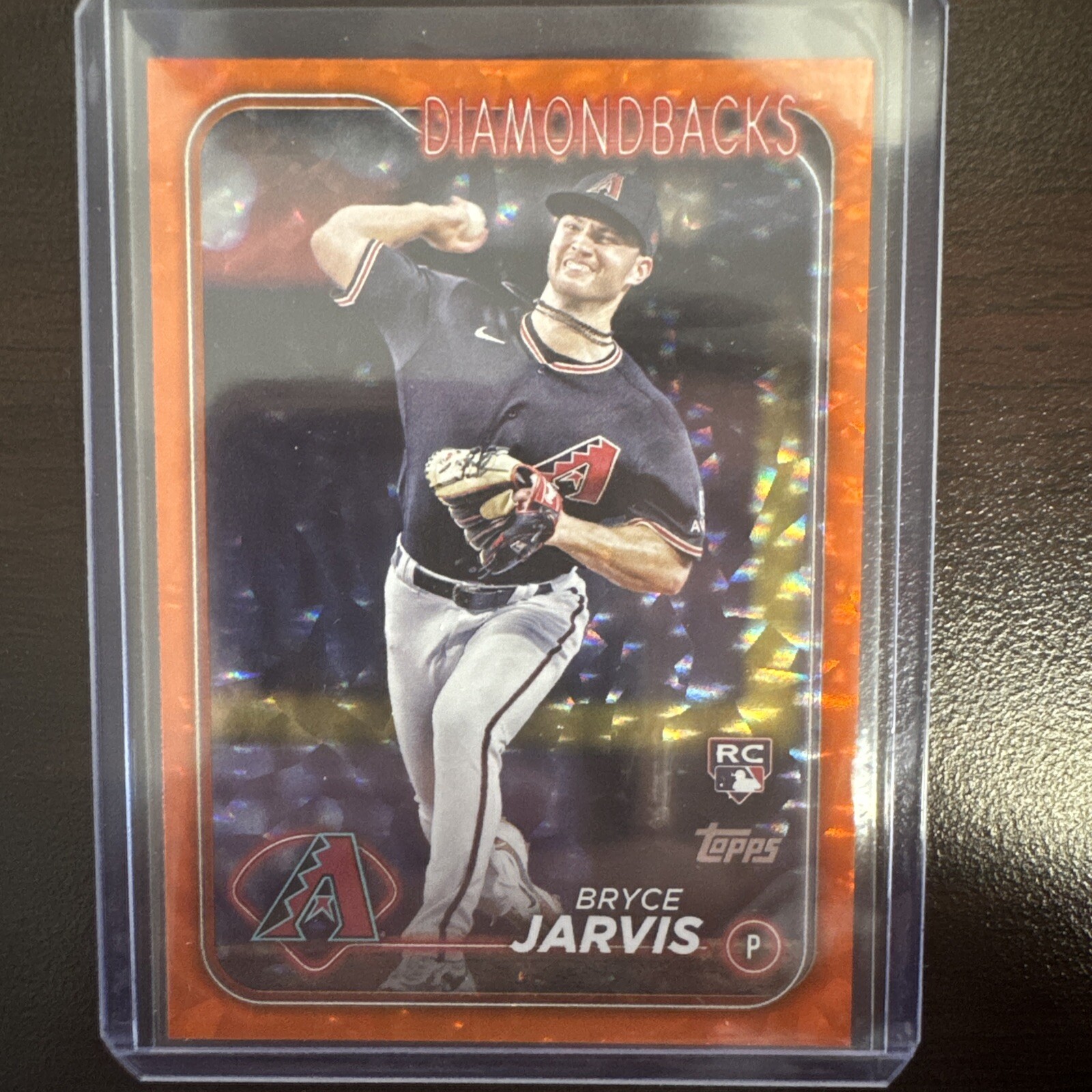 2024 Topps BRYCE JARVIS #363 Rookie RC Diamondbacks Orange foil /299