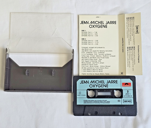 VTG Jean Michel Jarre Cassette Tapes: Oxygene, Equinoxe , Zoolook, Rendez Vous - Picture 4 of 11