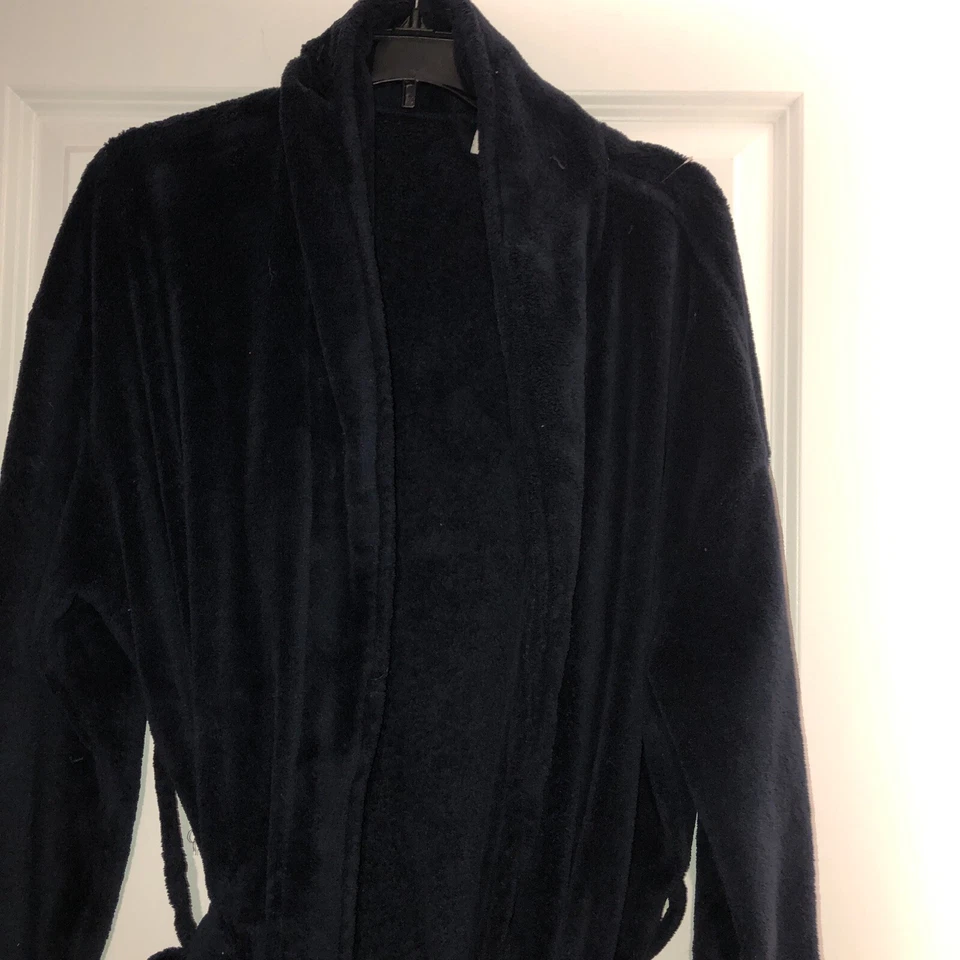 Bata Croft & Barrow Azul Marino Suave y Cómoda Talla S/M ver fotos bolsillos necesitan stic Foto 3 de 4