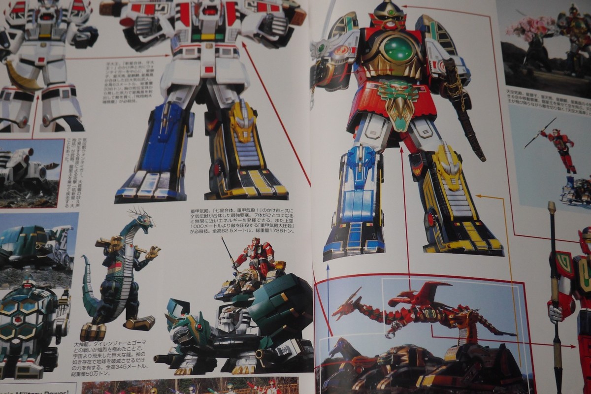 JAPAN 25 Dai Super Sentai Series Kanzen Material Book vol.2