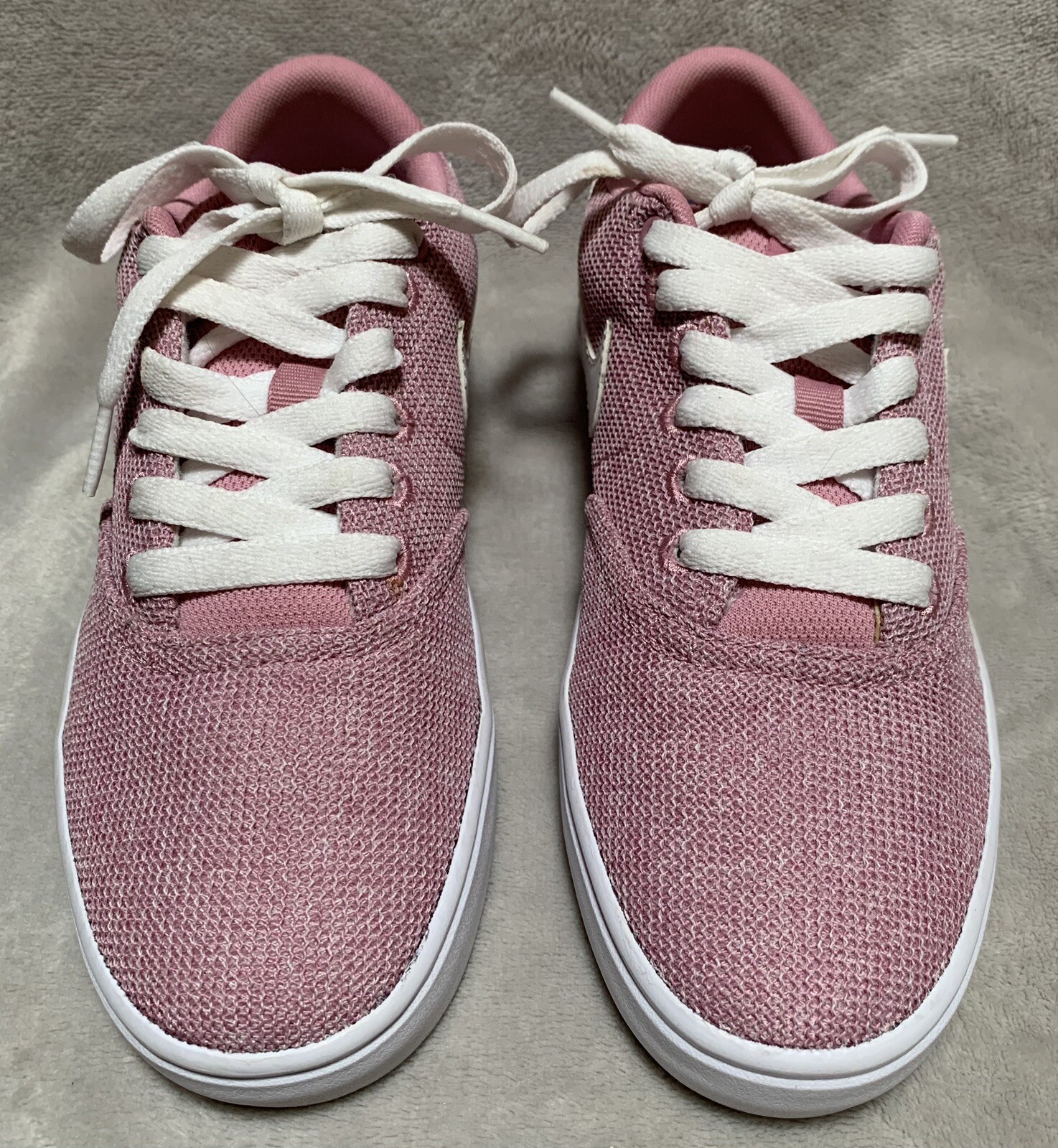SAOLA Scarpe da ginnastica Nike donna SB Check Solar skateboard atletiche rosa bianco taglia 6