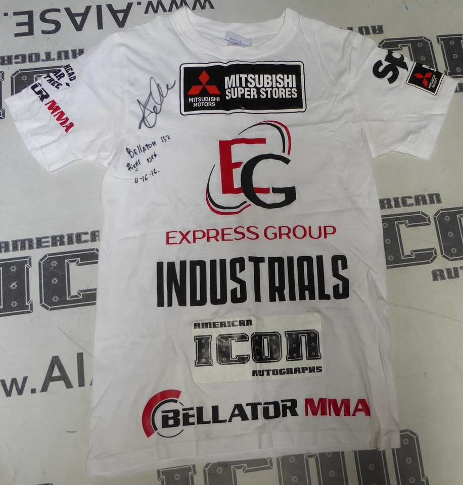 Anastasia Yankova Signed Bellator 152 Fight Used Worn Walkout Shirt PSA/DNA MMA - Image 3 of 4