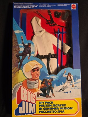 BIG JIM SPY PACK- Secret Mission SKI SET #5102-New