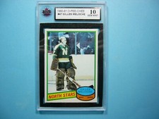 1980/81 O-PEE-CHEE NHL HOCKEY CARD #47 GILLES MELOCHE KSA 10 GEM MINT 80/81 OPC