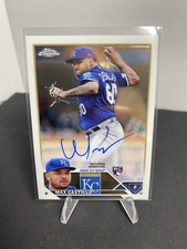 2023 Topps Chrome Update Max Castillo Auto RC #RA-MC Kansas City Royals