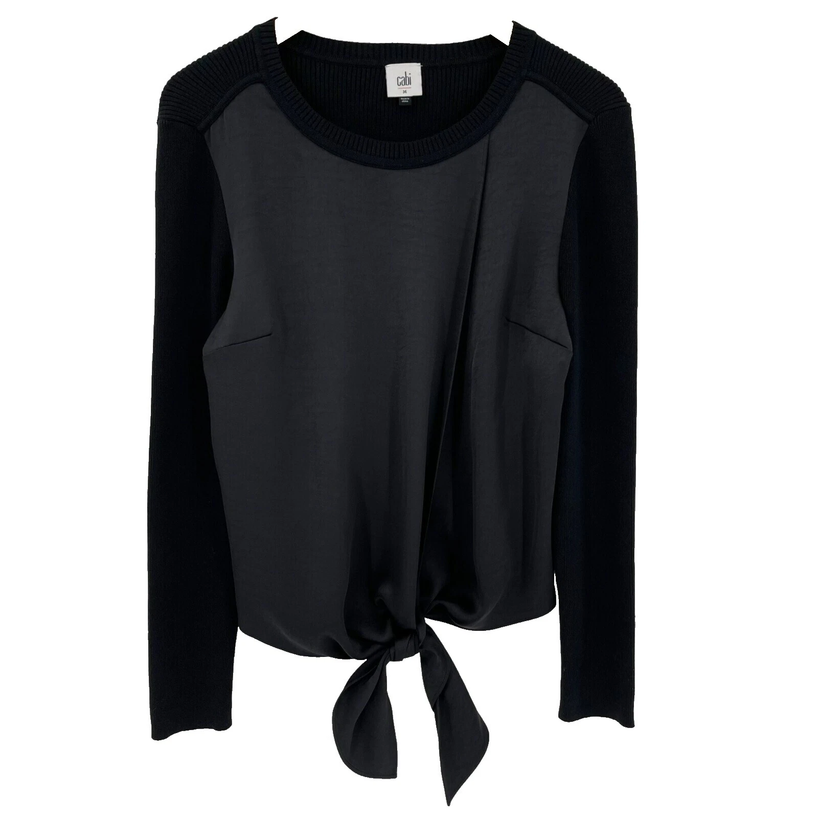 Suéteres para mujer informal de cuero