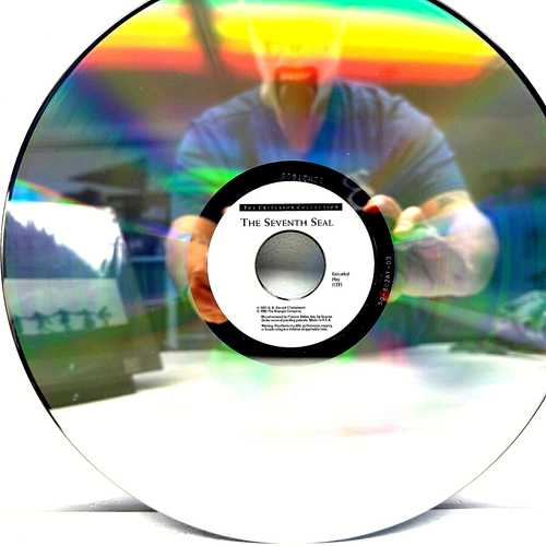 The Seventh Seal Ingmar Bergman Criterion Collection Laserdisc 1990 - Picture 3 of 4