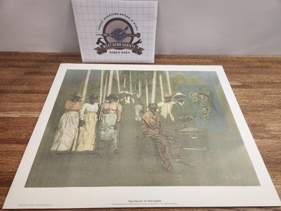 Mark English Print from ''The Miller Legacy'', 1980: ''Hops Harvest''