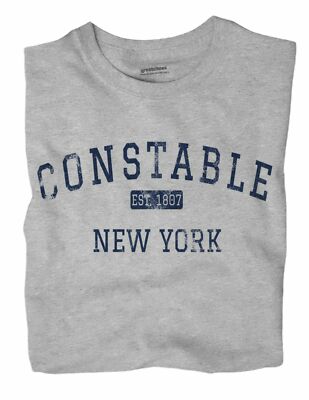 Constable New York NY T-Shirt EST