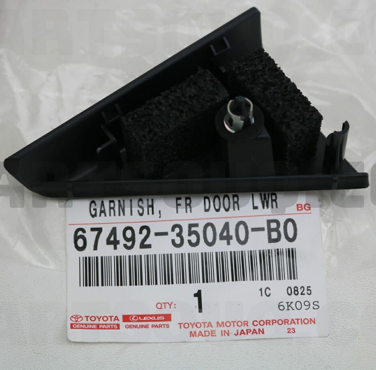 GENUINE TOYOTA 03-09 4RUNNER DRIVER DOOR LOWER MIRROR GARNISH