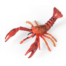 Sea Animal Figures Crayfish Plastic Ocean Animal Figurine Realistic Animal Toy