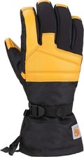 Carhartt mens Cold Snap Insulated Work Glove X-Large, Black Barley