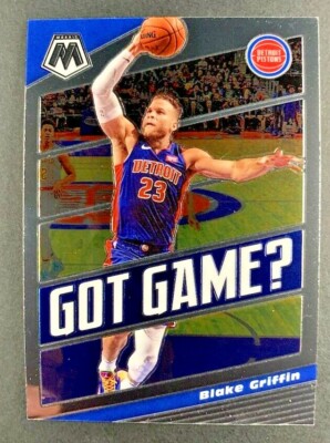 2019-20 Panini Mosaic - Blake Griffin #17 Detroit Pistons - Got Game?
