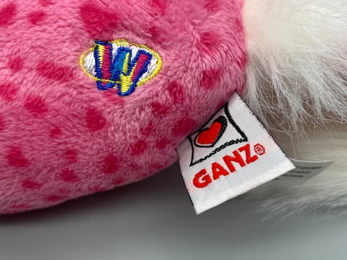 Ganz Webkinz Cherry Blossom Bird Plush HM 455 No Code Pink Flamingo Plush 2009 - Picture 8 of 9