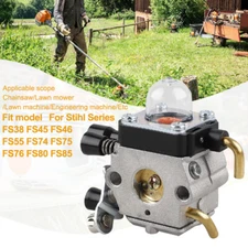 Carburetor For Stihl FS38 FS45 FS46 FS55 Zama C1Q-S186 Carb Replacement Part