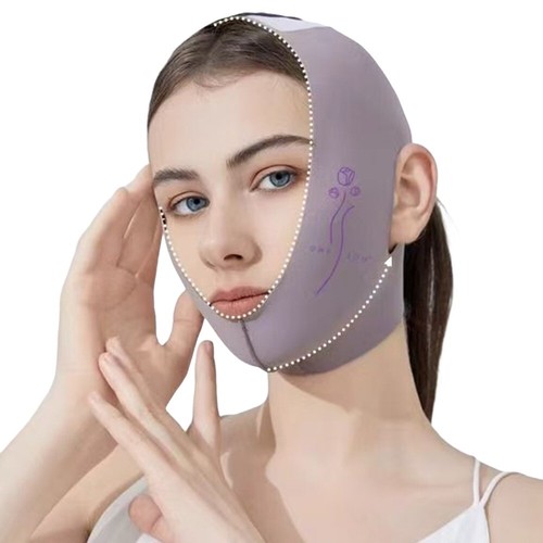 V Shaped Face Sculpting Sleep Mask Breathable V Line Shaping Mask for Woman - Picture 11 of 12