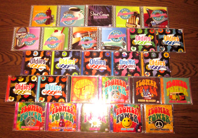 TIME LIFE: Flower Power Malt Shop Memories Ultimate Oldies Goodies PICK YOUR CD