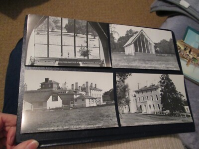 4x Postkarten des Chadacre Agricultural Institute, nr Bury-St-Edmonds, Suffolk