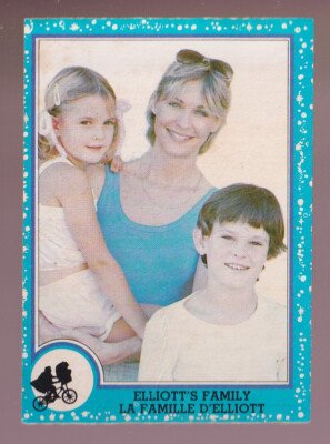 1982 O-PEE-CHEE OPC E.T. The Extra-Terrestrial CARD # 82 VGEX Drew Barrymore+