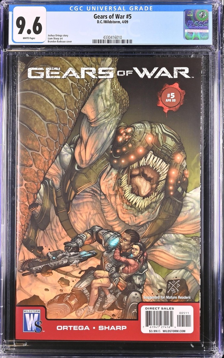 Gears of War #1 CGC 9.6 アメコミ Gears of War 5 CGC 9.6 2009 4330416010 Xbox Video Game Wildstorm