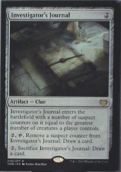 Investigator's Journal 258/277 Innistrad: Crimson Vow