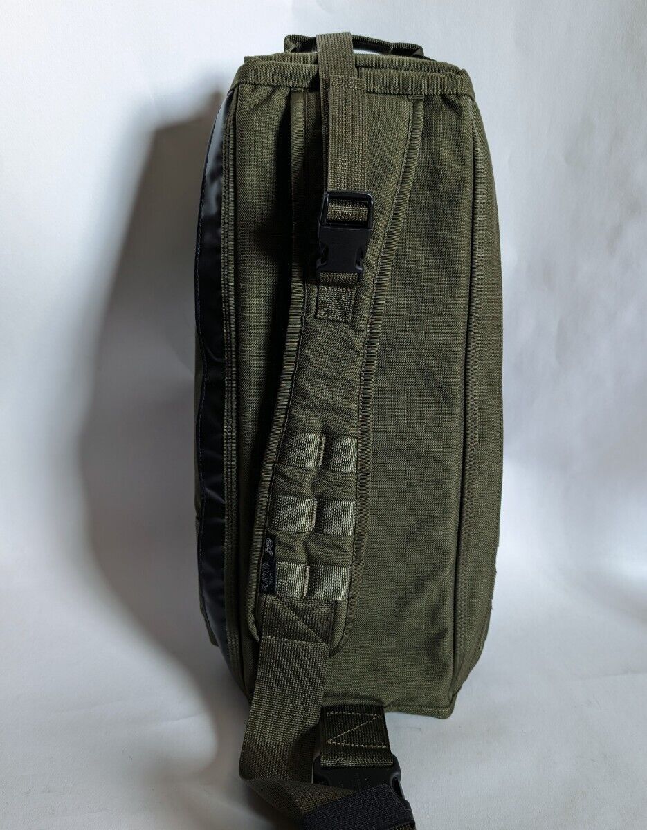Porter × Stussy Collabo One Shoulder Military Bag Khaki Good Porter × Stussy Collabo One Shoulder Military Bag Khaki Good