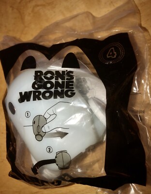 NEW! McDonald s Happy Meal Toy 2021 Ron's Gone Wrong #4 Cat B*Bot SEALED