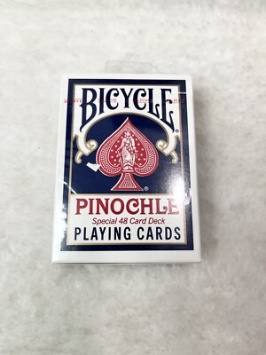 Bicycle PINOCHLE playing cards Deck Blue Poker Magic tricks
