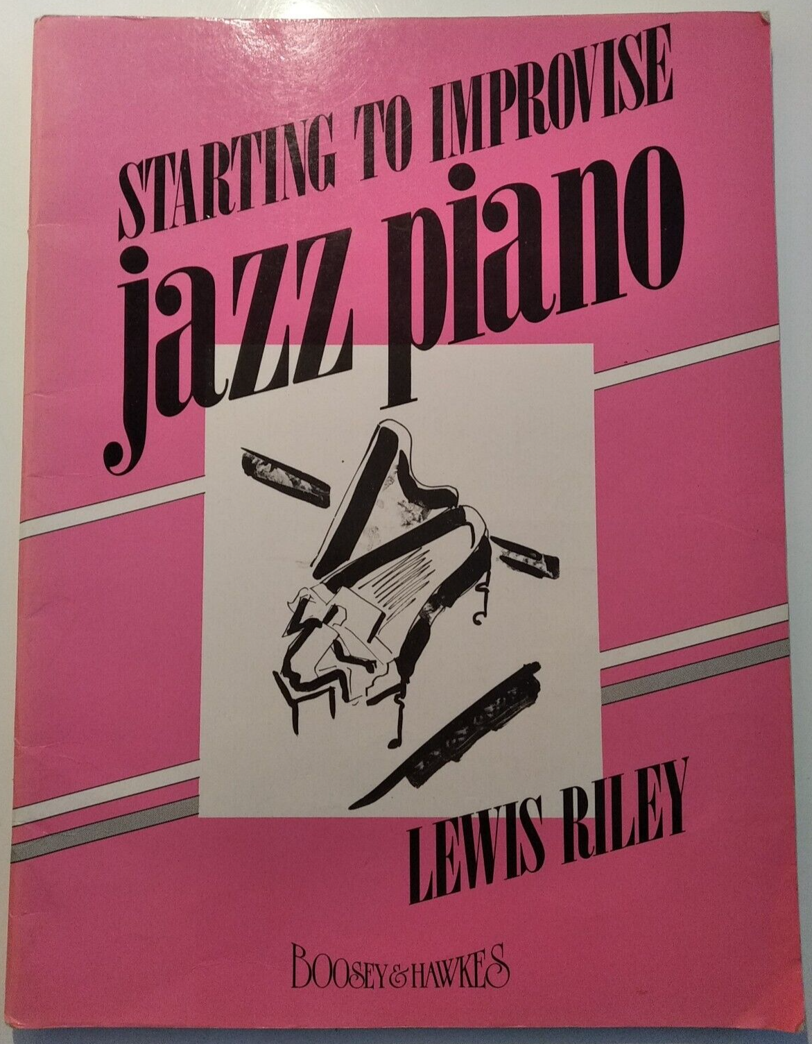 Starting to Improvise JAZZ PIANO Sheet Music Lewis Riley