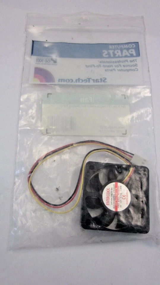 Ventilador de caja de computadora con rodamiento de bolas de repuesto StarTech.com 50x15 mm TX3 FAN5X15TX3  Foto 2 de 2