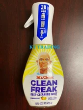 Mr. Clean Freak Multi Purpose Surface Deep Cleaning Mist Lemon Zest 16 oz Spray 