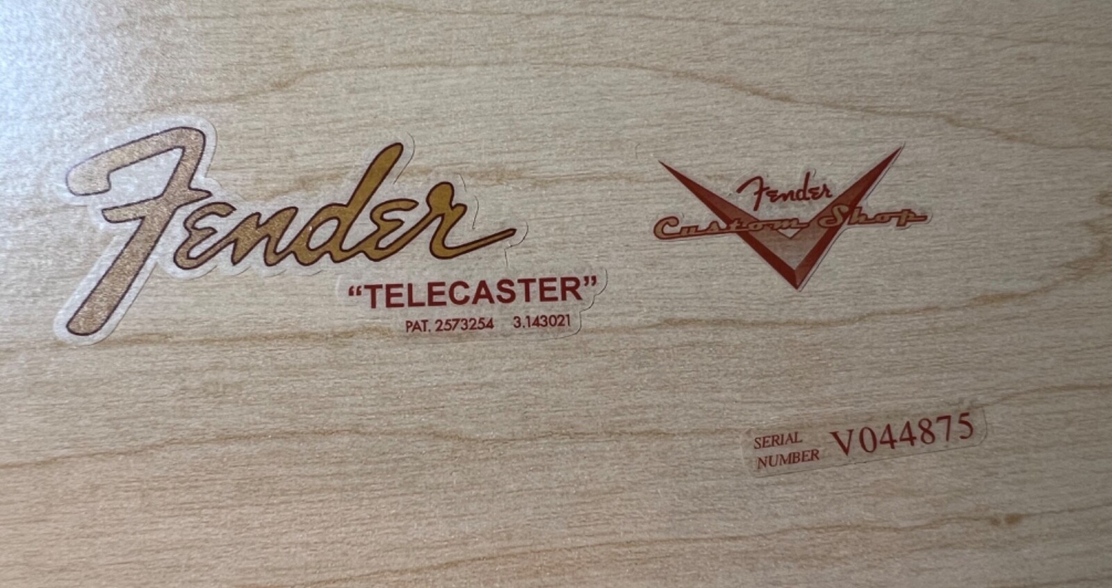 Custom Telecaster Headstock Logo Sticker, Clear Vinyl Fender Sticker 2 ...