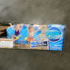 Kiddie Pool Fill N Fun Play Pool Aquatic Adventure Children Splashing Activity